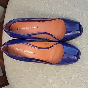 Via Spiga heels blue size 7